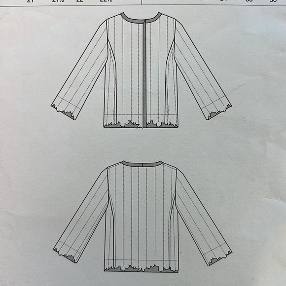 VOGUE PATTERNS V1668 Sewing Pattern Sizes: S M L XL  Koos Van Der Akker Couture - Picture 4 of 9